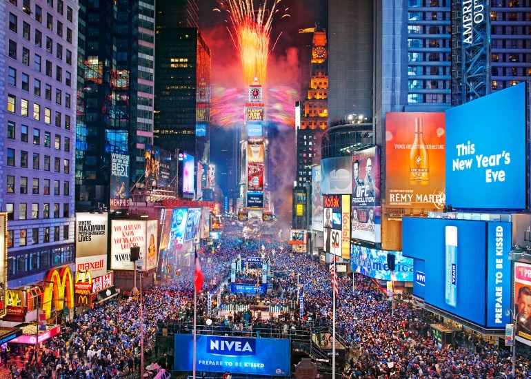 Times Square, New York, New Year
