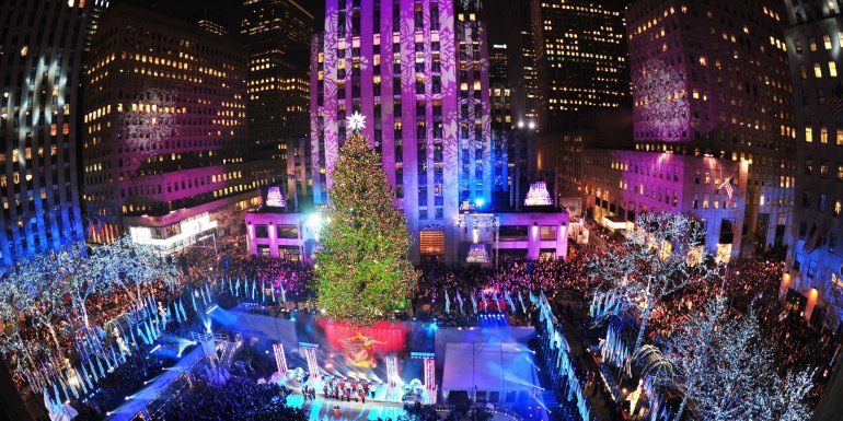 Christmas Tree, Rockefeller Center, New York