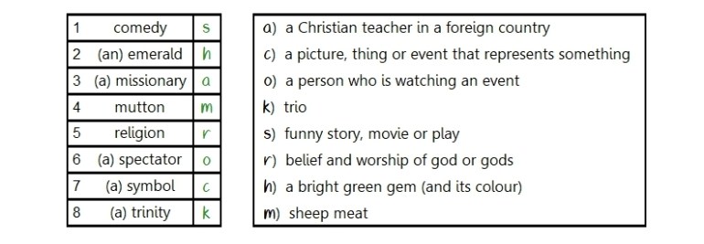 Unit 4 Warm-up answer