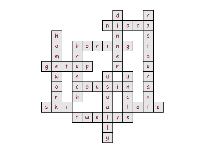 Unit 4 Puzzle answer