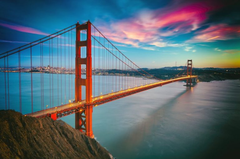 Golden Gate bridge, San Francisco, California, USA
