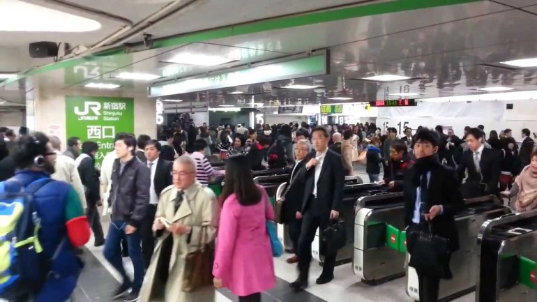 Shinjuku station, Tokyo