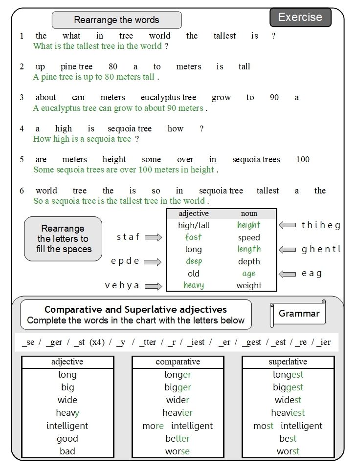Unit 11 Exercise answer