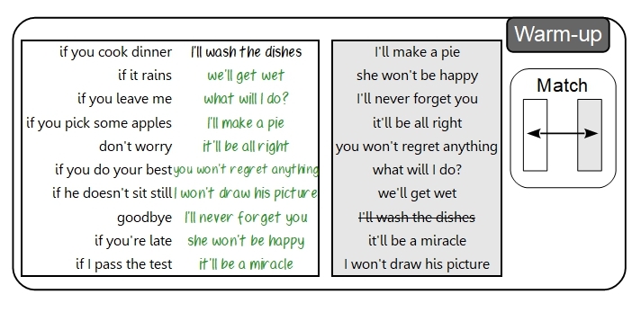 Unit 8 Warm-up answer