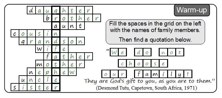 Unit 6 Warm-up answer