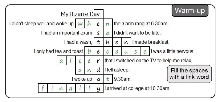 Unit 9 Warm-up answer