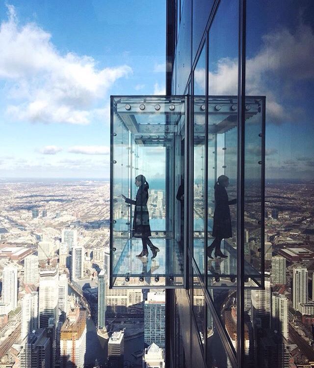 The Ledge, Skydeck, Willis Tower, Chicago, Ill