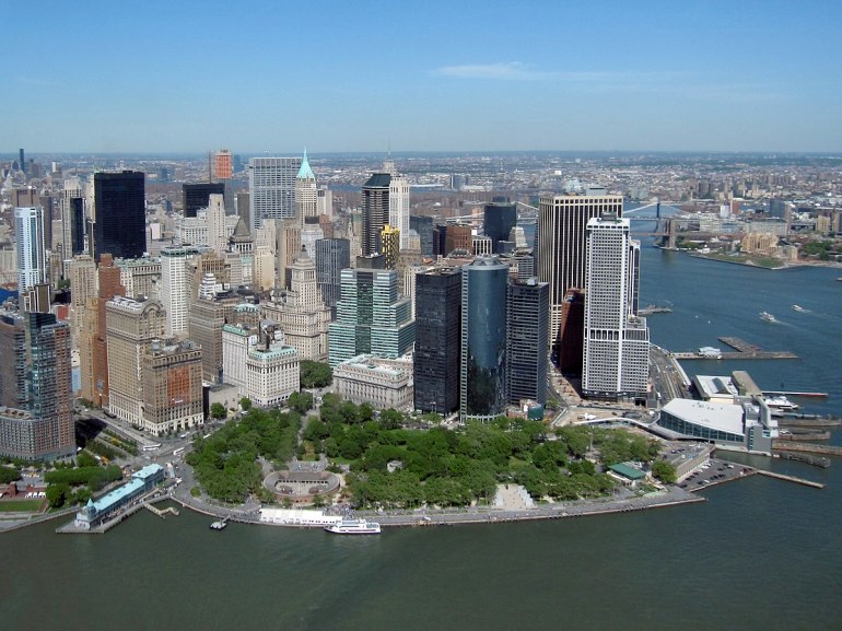 Battery Park, Lower Manhattan, New York