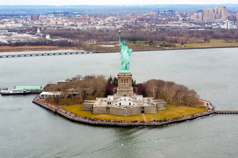 Liberty Island, New York Bay