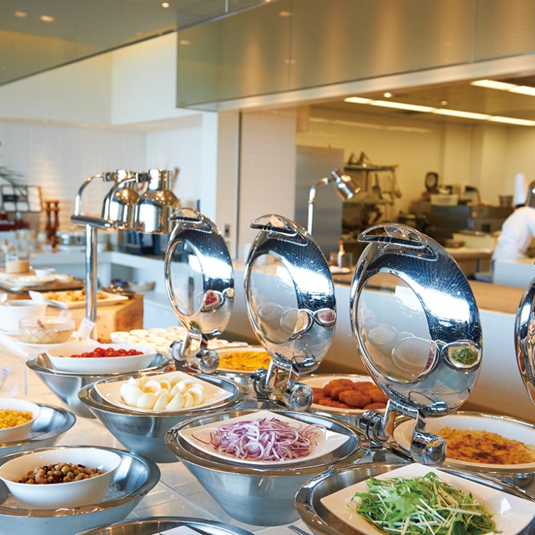 Nihondaira Hotel, buffet lunch