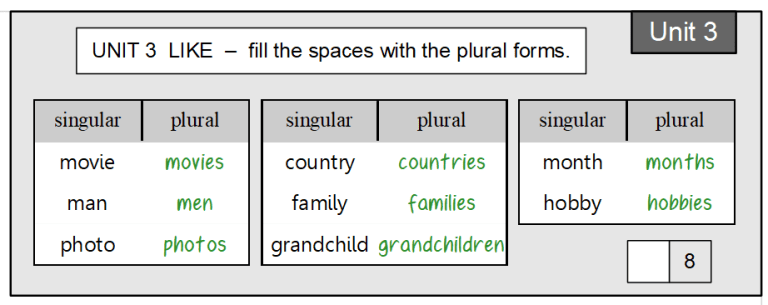 Revision Unit 3 answer