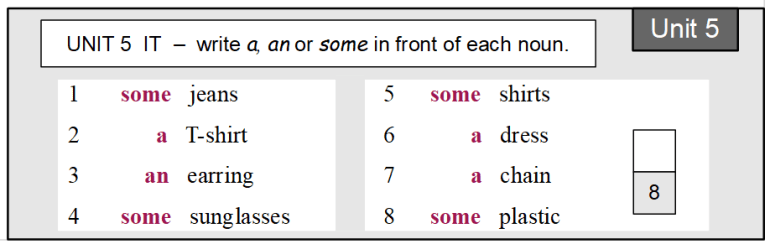 Revision Unit 5 answer