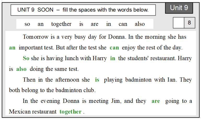 Revision Unit 9 answer