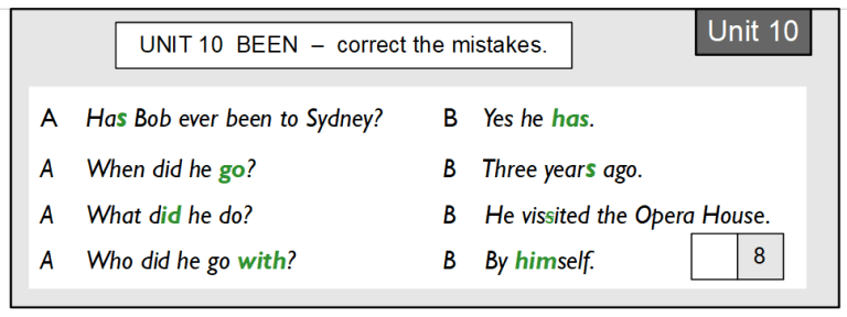 Revision Unit 10 answer