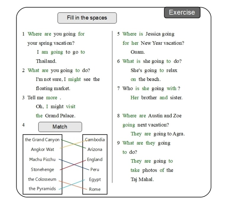 Unit 13 Exercise answer
